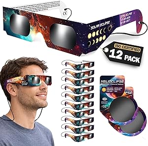 Helioclipse eclipse glasses 6-pack